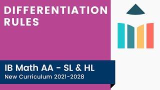 Differentiation Rules video thumbnail