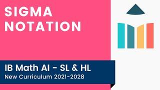 Sigma Notation video thumbnail