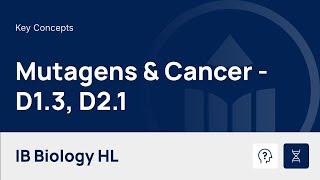 Cell Cycle - Mutagens & Cancer video thumbnail