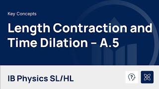 Special Relativity Part II: Time Dilation and Length Contraction video thumbnail