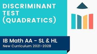 Discriminant Test (Quadratics) video thumbnail