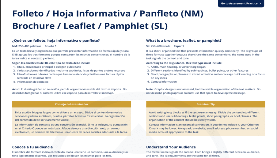 Folleto/Hoja informativa/Panfleto